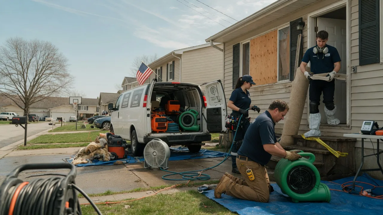 Water Damage Restoration in Melvin, IA near me